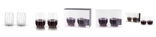 Viski Raye Crystal Cactus Wine Glasses